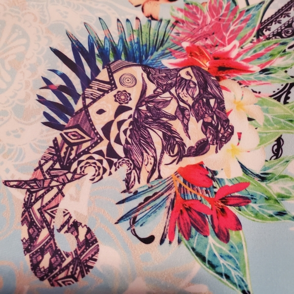 ONZIE Chaing Rai Print Yoga Leggings M/L - Picture 4 of 7